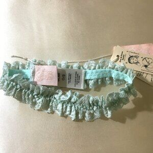 Free People We are HAH One And Done Something Blue Garter-NWT